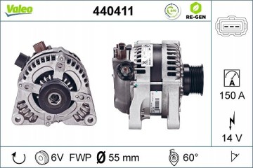 Alternator for VOLVO C30 C70 II S40 II V50 FORD C MAX FIESTA V FOCUS Catalog number of the part VIC 48800