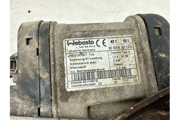 Webasto BMW 3 Touring (E91) 9010465H 3.0L diésel 170kW 2006