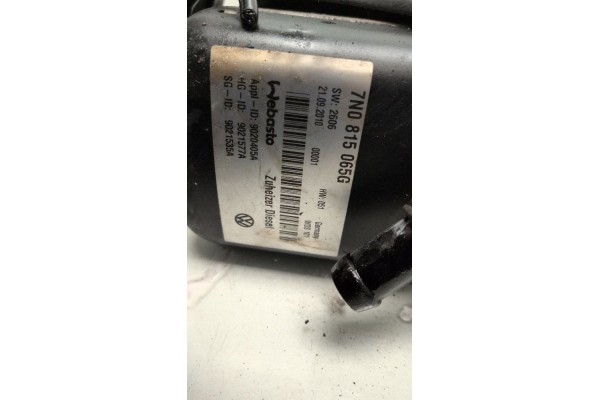 Calefactor estacionario WEBASTO 7N0815065G Volkswagen Sharan SEAT ALHA