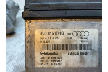 Calefactor Auxiliar / Calefactor de Estacionamiento AUDI 9016522E