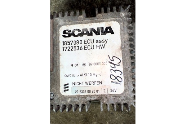 1857080 SCANIA Water heater Packaging status replacement