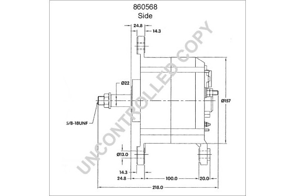 Alternator for CUMMINS Car type passenger cars