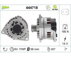 Alternator for IVECO DAILY IV DAILY V DAILY VI CITROEN JUMPER II FIAT