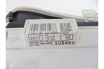  CUADRO INSTRUMENTOS SUBARU FORESTER (S12/SH) XS Classic 2010 196019 SUBARU - 4