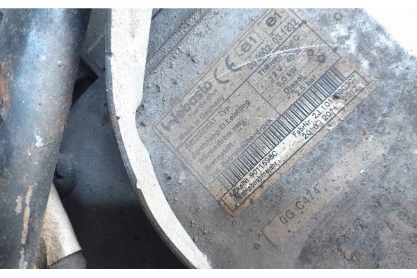 Calefactor de estacionamiento Peugeot Boxer 2010 (Webasto) 9011698C