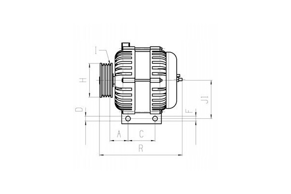 Alternator for FORD B MAX C MAX II ECOSPORT FIESTA FIESTA VI FOCUS Catalog number of substitutes 7G9N10300CA 7G9N10300CC 1469714
