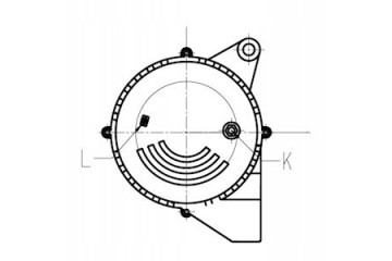 Alternator for FORD B MAX C MAX II ECOSPORT FIESTA FIESTA VI FOCUS Catalog number of the original 7G9N10300CA 7G9N10300CC 146971