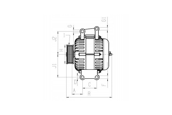 Alternator for MERCEDES C T MODEL S202 C W202 E T MODEL S210 E Catalog number of substitutes 1516475R 0101545902 0101549502 0101