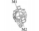 Alternator for MAZDA E 2 2D 02 97 07 04 Catalog number of the original LR170510 LR170510B R2S218300 R2S21830