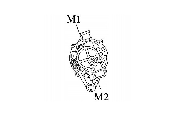 Alternador para Mazda E 2.2D 02.97-07.04 nuevo 6