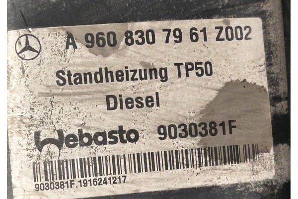 Webasto TP50 para Mercedes Actros MP4 A9608307961 usado 9