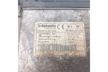 Calefactor estacionario Webasto 66887H para Nissan Navara D40 2008