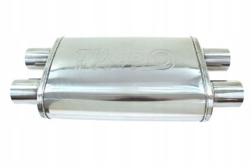 Center Silencer 76mm TurboWorks LT 304SS 355mm TW TL 304