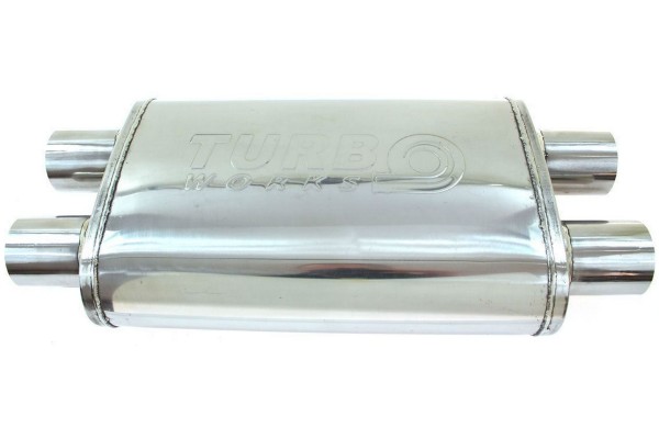 Silenciador Central 76mm TurboWorks LT 304SS usado 6