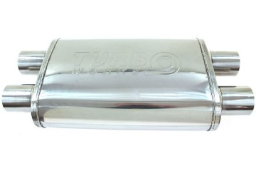 Center Silencer 76mm TurboWorks LT 304SS 355mm TW TL 304 Quality of parts according to GVO Z replacement