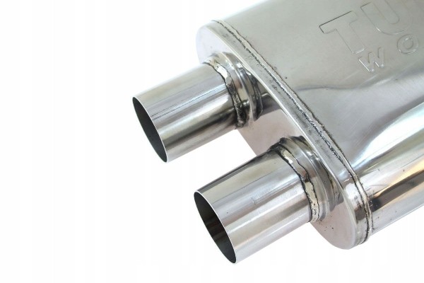 Silenciador Central 76mm TurboWorks LT 304SS usado 7