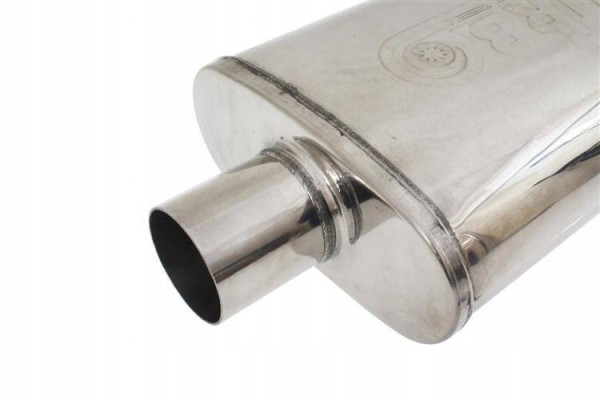 Silenciador de Cámara Central 51 mm (2 Pulgadas) Turboworks 304SS 355 mm usado 3