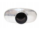 Chamber Center Silencer 51mm TurboWorks 304SS 355mm Product weight with unit packaging 0 62 kg