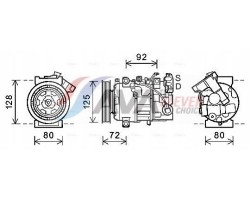 AVA RTAK489 Compressor Air Conditioning