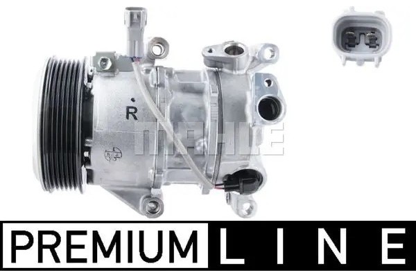 Compresor de aire acondicionado Mahle Acp 530 000P usado 6