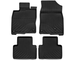 RUBBER RUGS FRONT REAR HONDA CIVIC X 2017 2022 ORIGINAL