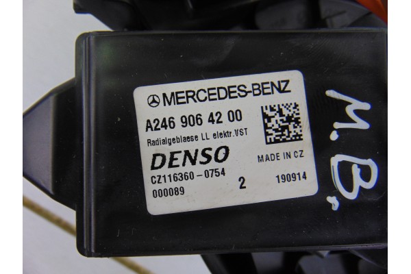 A2469064200  MOTOR CALEFACCION MERCEDES-BENZ CLASE A (BM 176) A 180 CDI BlueEfficiency (176.012) 2014 A2469064200 189751 MERCEDE