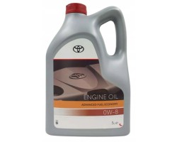 ENGINE OIL TOYOTA 0W 8 ADVANCED FUEL ECONOMY 5L 0W8