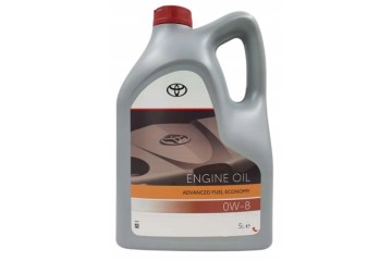 ENGINE OIL TOYOTA 0W 8 ADVANCED FUEL ECONOMY 5L 0W8