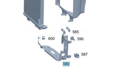Original Mercedes Benz OE A1675016602 Radiator Bracket