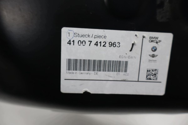BRACKET WHEEL BAY PANEL LEFT REAR BMW F90 G11 G12 G30 G60 7412963 Catalog number of the part 7412963 a24a22 47a0e5 002