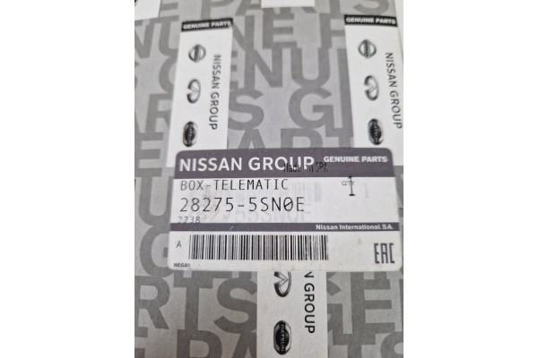 PHONE BLUETOOTH CONTROLLER MODULE NISSAN LEAF II NAVARA D23 OE 282755SN0E Part manufacturer Nissan OE