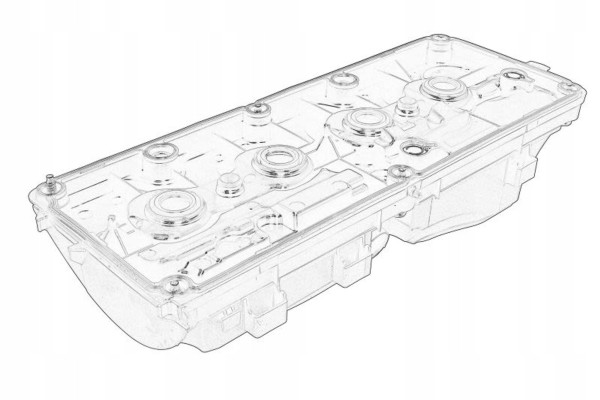 VALVE COVER AUDI A4 2 0 TDI 08 03L103469M OE Customs tariff code 87089997