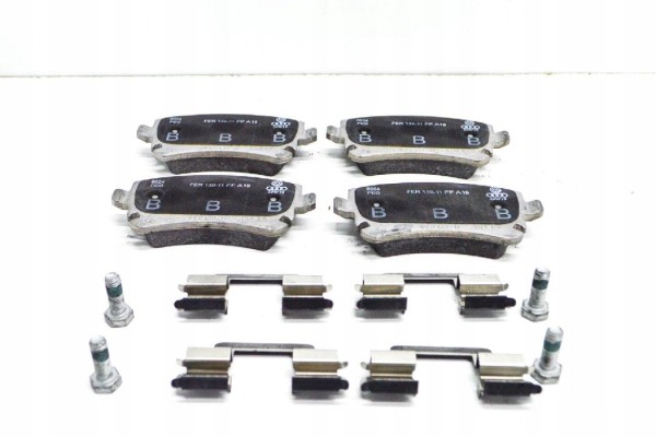 Rear brake pad set Audi A6 C6 A4 B6 B7 4F0698451F OE Car type passenger cars