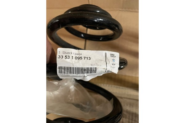 BMW 3 E46 Rear Left Right Screw Spring 33531095713 NEW ORIGINAL