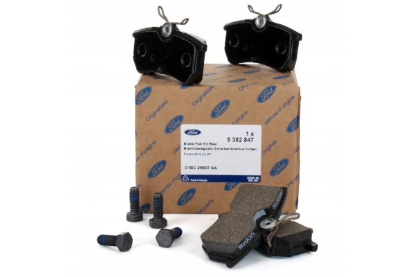 GD FORD FIESTA WT MK6 Rear Wheel Brake Pad Set 5382847