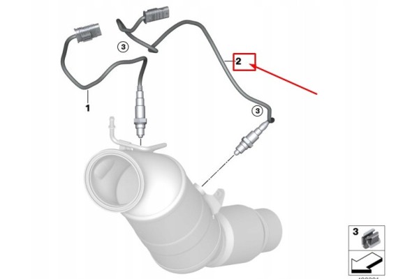 LAMBDA SENSOR BMW 5 G30
