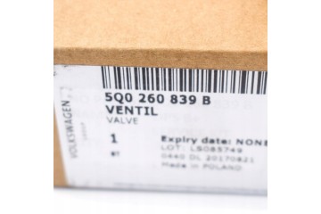 AIR CONDITIONING VALVE VW GOLF 16 20 Catalog number of substitutes 5Q0260839B