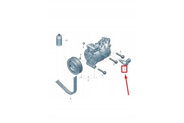 AIR CONDITIONING VALVE VW GOLF 16 20 Catalog number of the original 5Q0 260 839 B