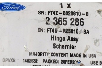 FORD EDGE MK2 Lower Rear Door Hinge Right 2365286 FT4B R26810 BA Car type passenger cars