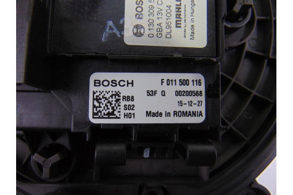 0130309503  MOTOR CALEFACCION OPEL ASTRA K BERLINA 5P Dynamic Start/Stop 2016 0130309503 191486 OPEL - 3