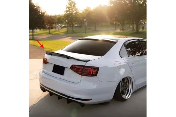 For VW Jetta 6 Big R Style Rear Spoiler 2012 2018 Piano Black ABS Plastic Catalog number of the part AVERS3248