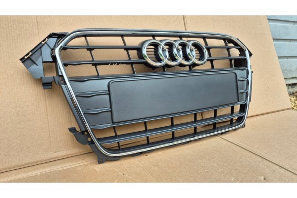 Dummy radiator GRILL Audi A4 B8 8K0 LIFT 11 15 CHROME OE 8K0853651E F NEW Part manufacturer Audi OE
