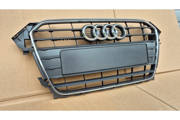 Dummy radiator GRILL Audi A4 B8 8K0 LIFT 11 15 CHROME OE 8K0853651E F NEW Quality of parts according to GVO O original with manu