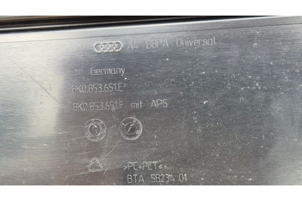 Rejilla para Audi A4 B8 8K0 LIFT 11-15 - Cromada, Nueva OE 8K0853651E 