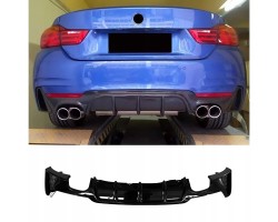 For BMW 4 Series F32 F33 F36 MP Style 14 20 Rear Lip Diffuser Right Left