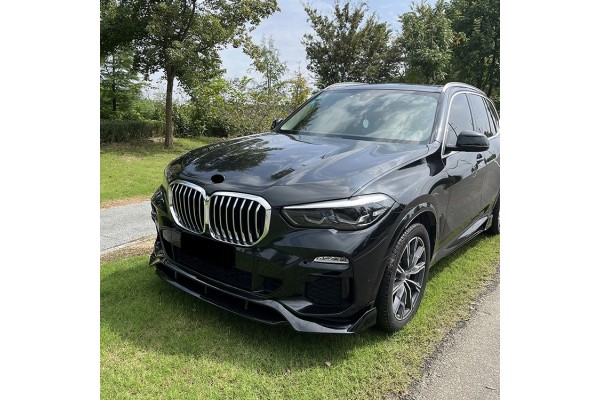 BMW X5 G05 2019 Front Lip 4 Piece Glossy Black ABS Plastic AutoVision Catalog number of the part AVBL4003