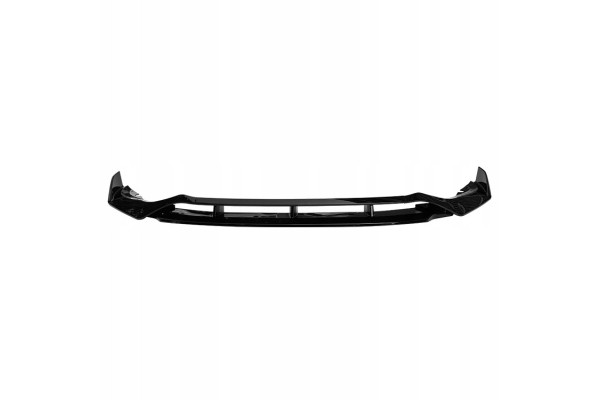 BMW X5 G05 2019 Front Lip 4 Piece Glossy Black ABS Plastic AutoVision Installation side front