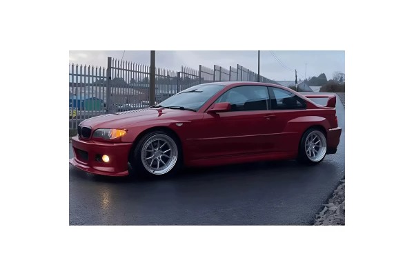 For BMW 3 Series E46 Double Layers Rear Spoiler 1998 2006 Glossy Black ABS Catalog number of the part AVERS3156