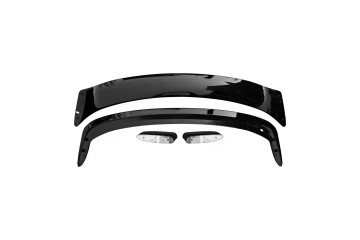 Alerón Trasero de Doble Capa para BMW Serie 3 E46 1998-2006 Negro Bri