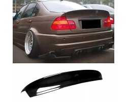 For BMW 3 Series E46 CSL Style Rear Spoiler 98 05 4 Door Sedan ABS Plastic